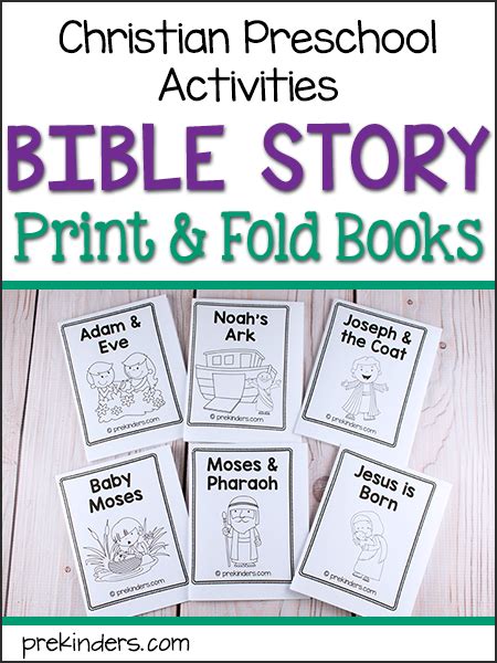 printable bible stories  preschoolers