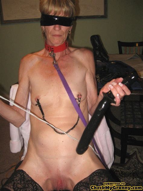 granny in bondage joyously accepts ass and xxx dessert picture 1