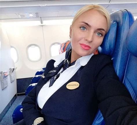 Mile High Girls Aleksandra Tarasova Sexy Russian Hosty From Aeroflot