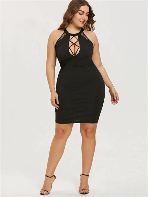 Buy Gamiss Women Plus Size Summer Dress Cut Out Sexy
