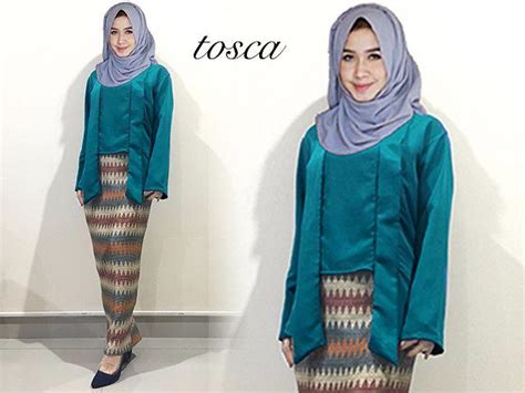 56 Warna Jilbab Untuk Baju Hijau Tosca