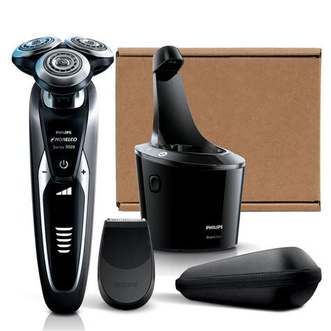 philips norelco shaver series   smartclean rechargeable wetdry electric shaver