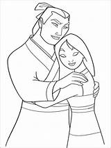 Mulan Coloring Pages Printable Disney Color Kids Recommended sketch template