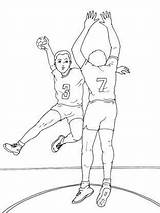 Handball Coloriages Ludique Travers Activité Pouvez Différents Petits Vous Télécharge Partage Imprime sketch template