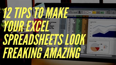 How To Make Your Excel Spreadsheets Look Professional In Just 12 Steps