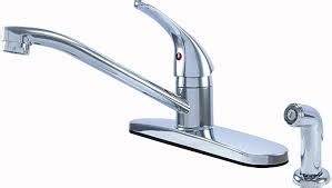 chrome single handle kitchen faucet  spray american mobile home supply