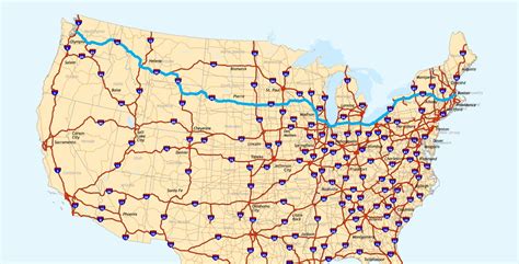 busiest highways  america   geotab