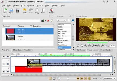 top 5 linux video editing software