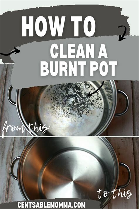 clean  burnt pot   cleaning pot cleaning hacks