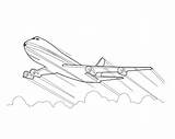 Coloring Airplane Printable Pages Kids Gif sketch template