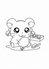Hamtaro Series Picgifs Coloriages Animaatjes sketch template