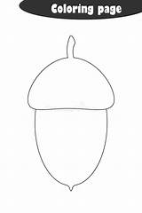 Acorn Pict Colouring sketch template