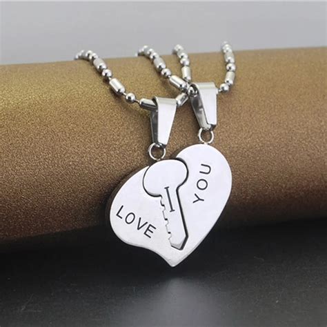 buy fashion high quality best choice couple necklaces