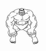Hulk Coloring Clip Drawing Cartoon sketch template