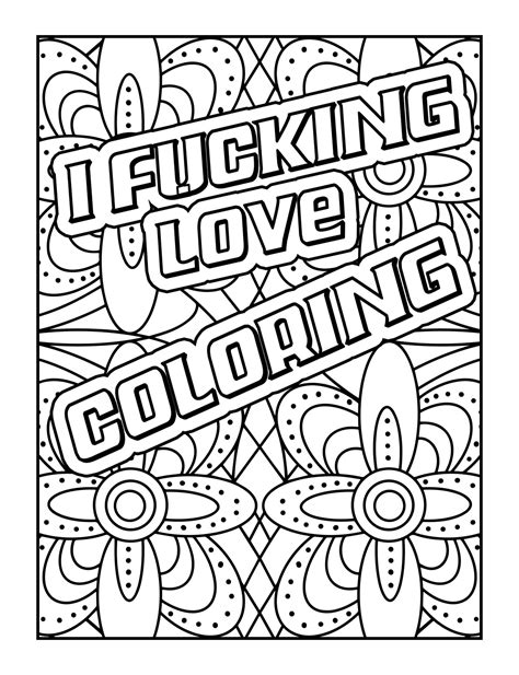ideas  coloring swearing coloring pages  adults
