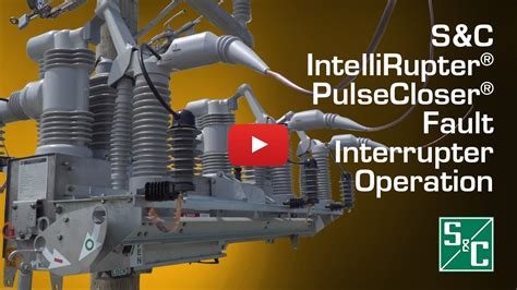 sc intellirupter pulsecloser fault interrupter operation youtube