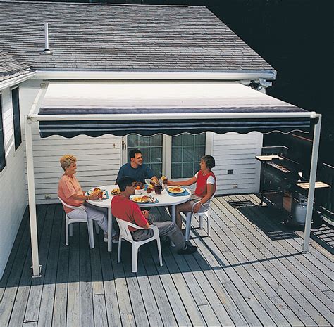ft sunsetter xt retractable awning outdoor deck patio awnings ebay