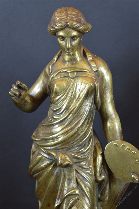 antiques atlas pair large kg bronze grand  statues