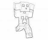 Minecraft Coloring Pages Printable Character Color Characters Print Mobs Sheets Action Skins Kids Colouring Wither Zelda Skeleton Printables Drawing People sketch template