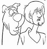 Scooby Doo Coloring Pages Shaggy Book Tv Colouring Kids Cartoon sketch template