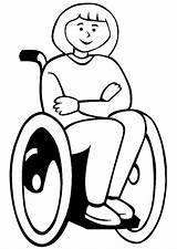 Rolstoel Sedia Rotelle Rollstuhl Fauteuil Silla Ruedas Roulant Malvorlage Legge Permessi Discapacitados Convivente Clipartbest Ausmalbild Große Téléchargez sketch template