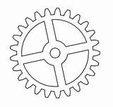 Gear Gears Drawing Draw Inkscape Wheel Printable Template Steampunk Nicubunu Drawings Templates Mechanical Nicu Color Clock Tattoo Cogs Make Paintingvalley sketch template