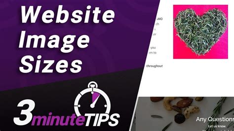 website images sizes  websites blogs guidelines