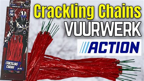 crackling chains  stuks action vuurwerk youtube