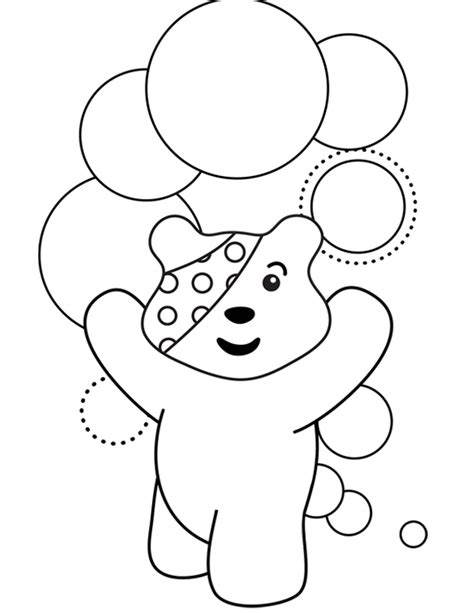 pudsey bear bear coloring pages coloring pages charity activities