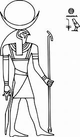 Horus Choose Board Egyptian Egypt sketch template