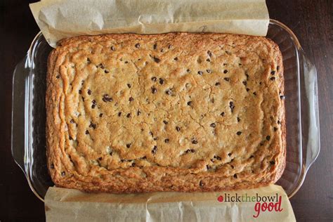 Lick The Bowl Good Blondies Bars And A Cookbook Giveaway