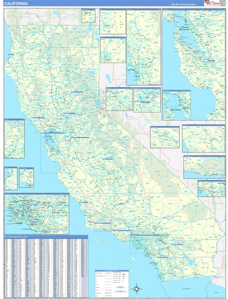 california zip code map california map zip code map map all in one photos