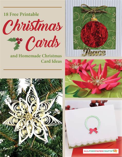 printable christmas cards  homemade christmas card ideas