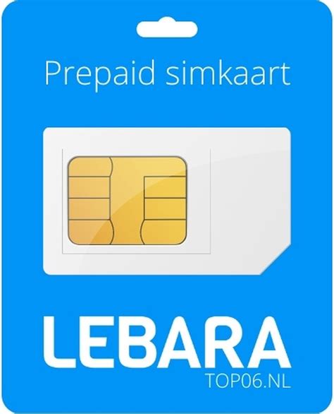 prepaid simkaart met  beltegoed kpn netwerk inclusief noosy simkaartadapter bol