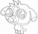 Moshi Coloring Pages Monster Monsters Iggy Print Getdrawings sketch template
