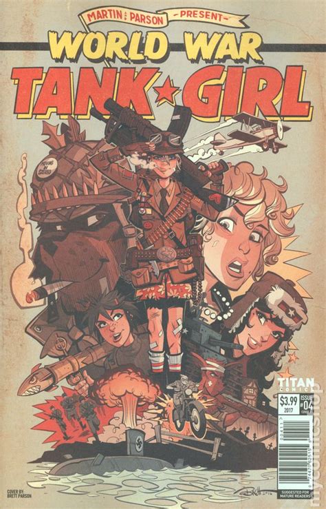 Tank Girl World War Tank Girl 2017 Titan Comic Books