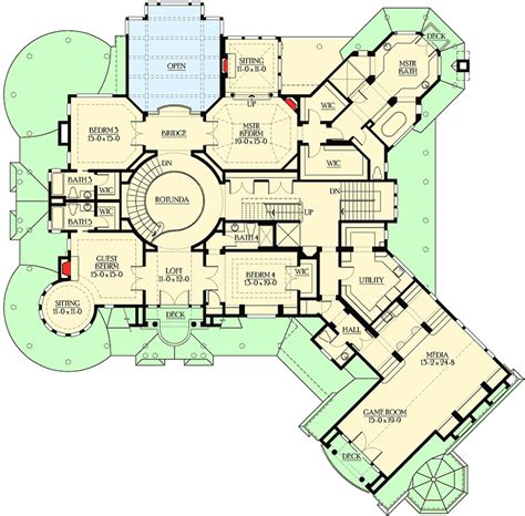 grand estate home  lots  extras jd architectural designs house plans