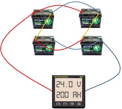 parallel  series battery wiring diagram wiring diagram