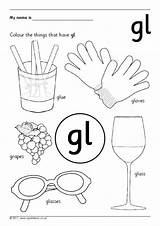 Worksheets Blends Colouring Initial sketch template