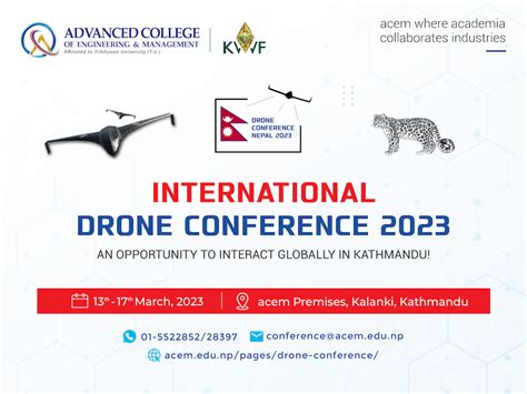 drone conference  advanced college  engineering  management