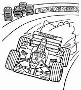 Coloring Formula Car Pages Track Race Racing Drawing Printable F1 Cars Ferrari Colouring Sheets Auto Kids Color Muscle Grandkids Book sketch template