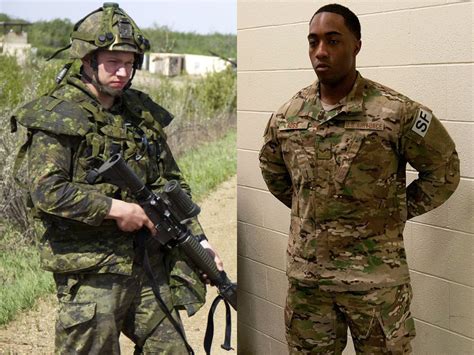 plan  outfit canadian troops   uniforms  waste   top camouflage designer