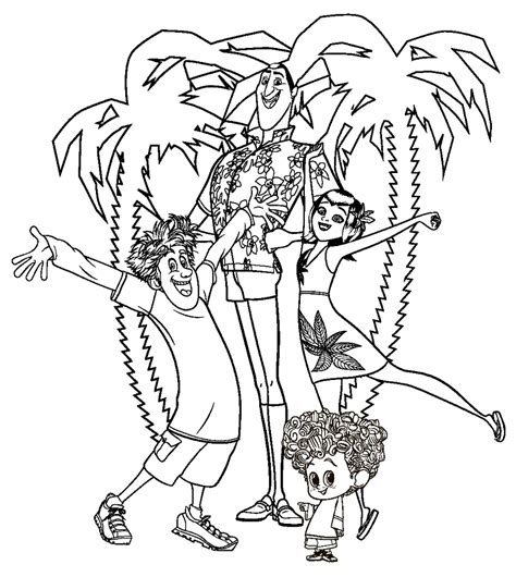hotel transylvania coloring pages  coloring pages  kids