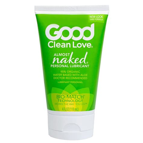 good clean love almost naked personal lubricant 4 oz tubes