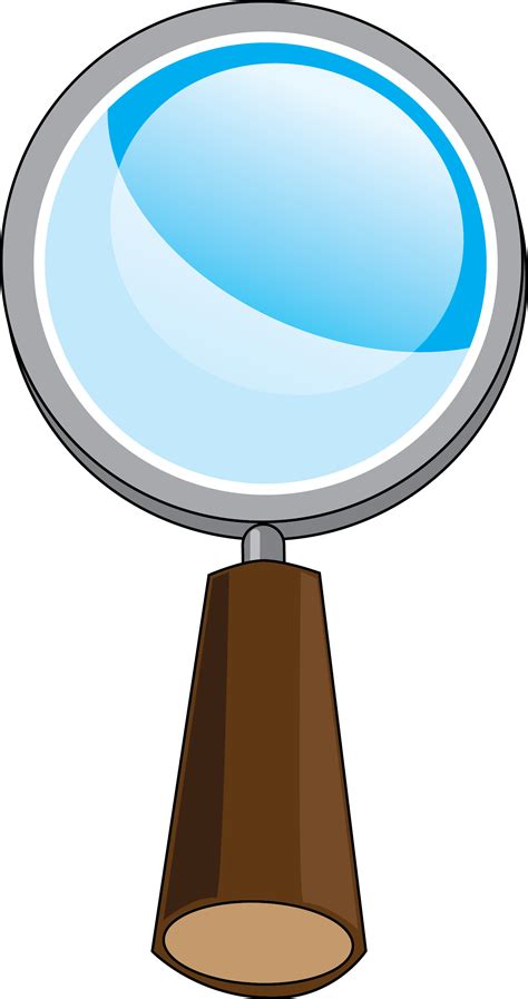 magnifying glass detective clipart free download on clipartmag