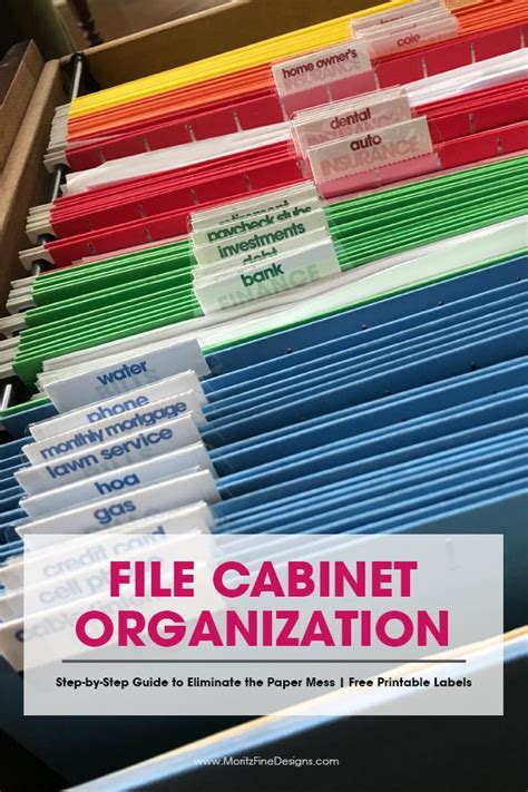 printable file cabinet label template
