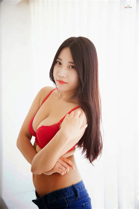 Enjoy Sexy Photos Sexy Kang Ha Na Red Bra