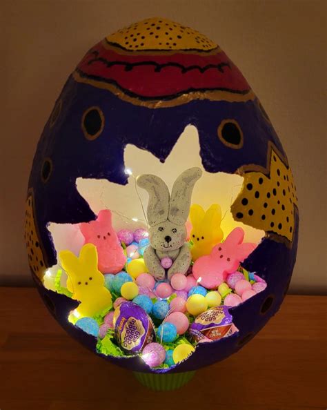 giant easter egg ultimate paper mache