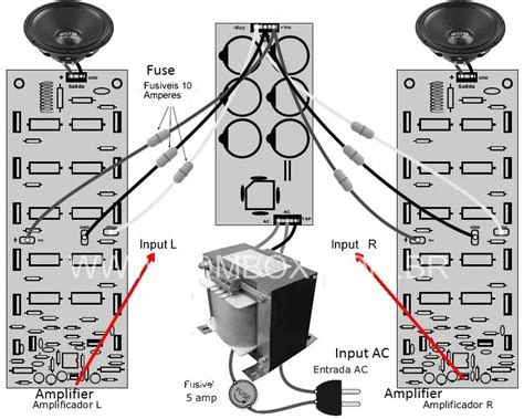 power amplifier circuit diagram robhosking diagram