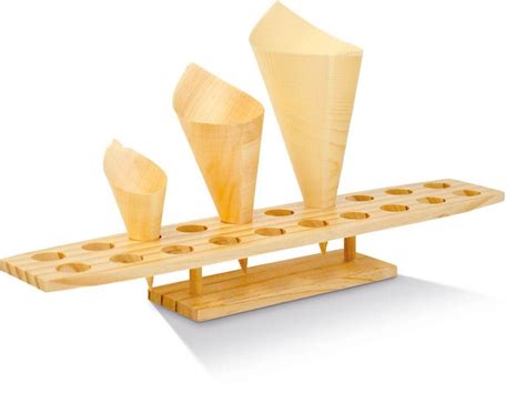 buy wooden cone stand holes xxcm chefs hat